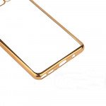 Wholesale Galaxy Note FE / Note Fan Edition / Note 7 Crystal Clear Electroplate Hybrid Soft Case (Rose Gold)